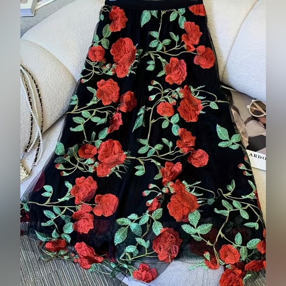 Jane Chic Designs Melissa Floral Skirt - Picture 4 of 10